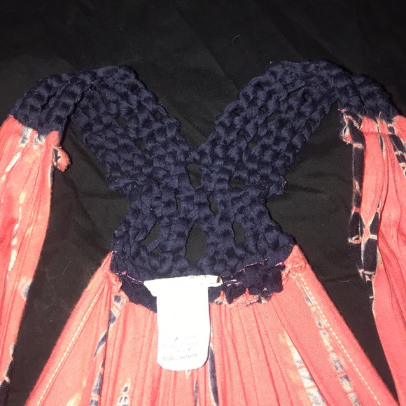 Tie Dye Open Front Tank Layering Piece - Picture 3 of 5